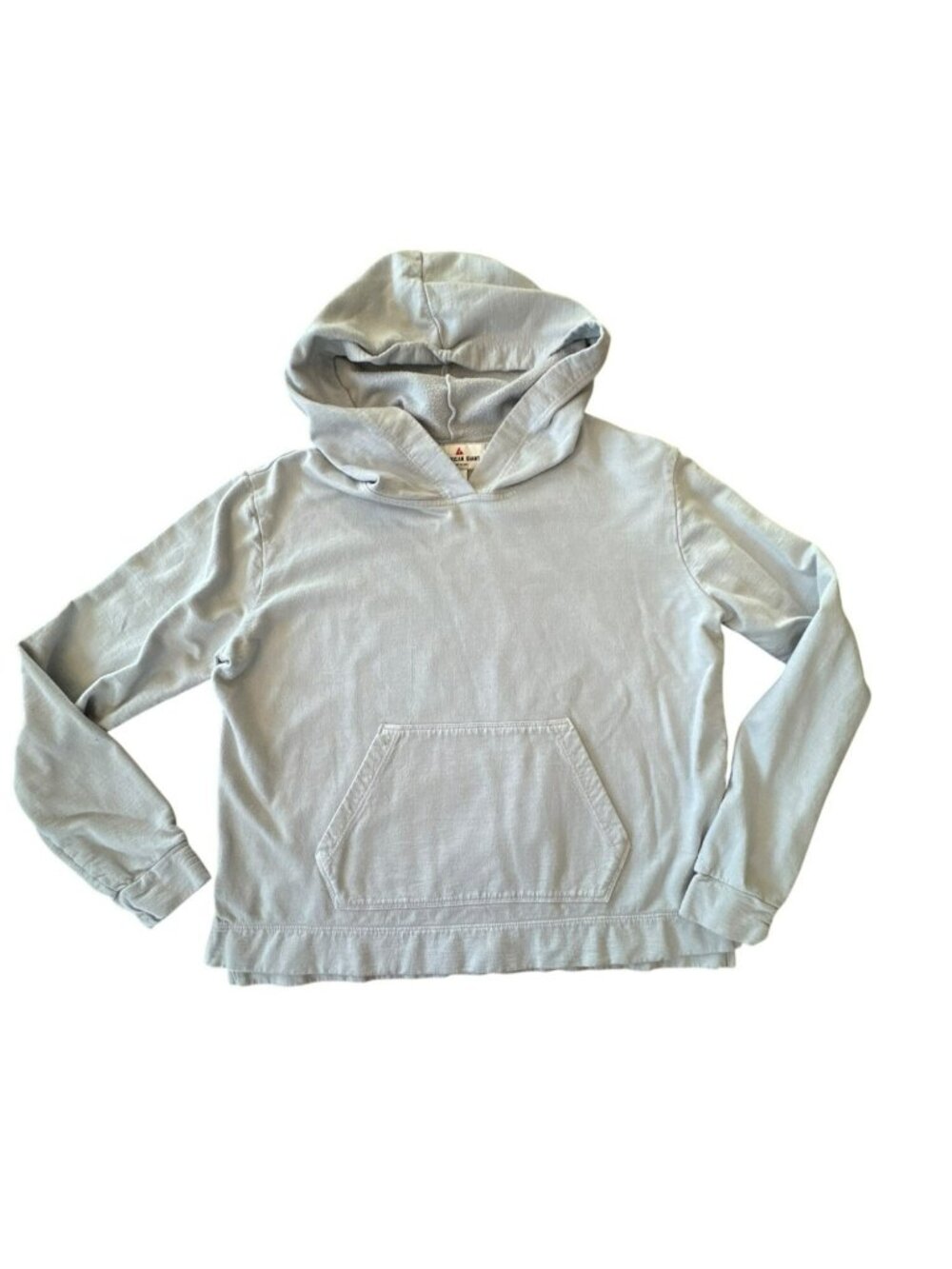 American Giant Pullover Hoodie S Gray Cotton Modal Small  USA Classic Sweatshirt